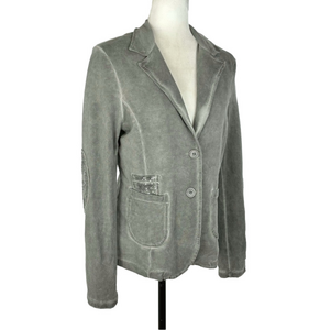 Femme Fatale grey stretchy blazer